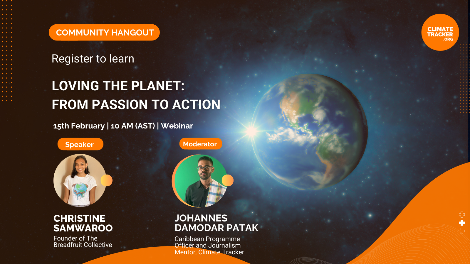 Community hangout | Loving the Planet: From Passion to Action - Climate ...